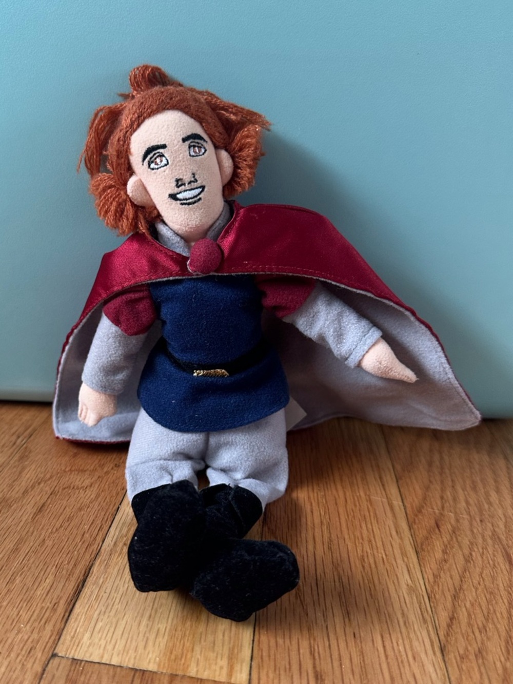 Vintage Disney Store Prince Philip Sleeping Beauty Bean Bag Plush Doll